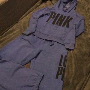 Brand new pink sweat outfit